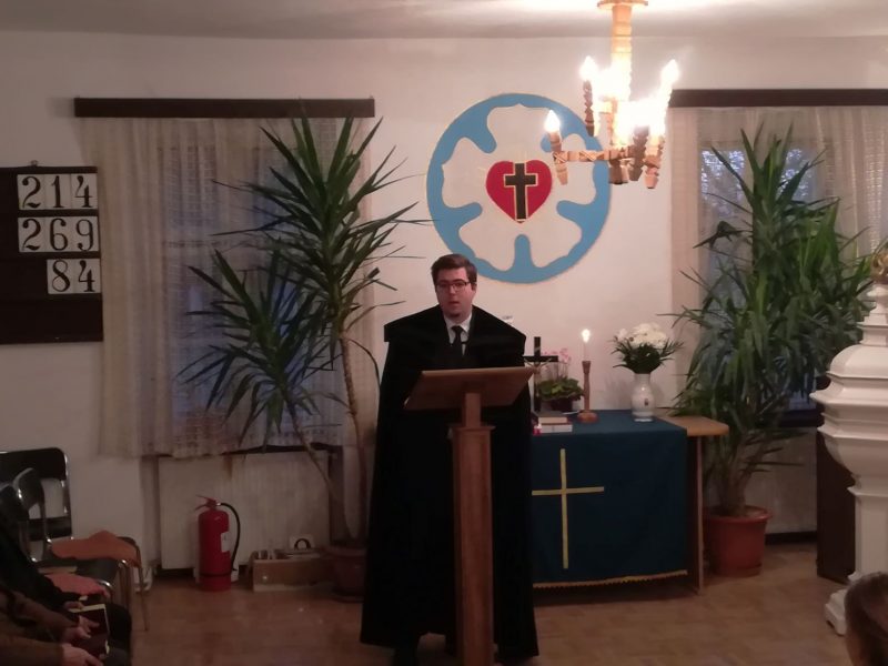 A harmadik nap Kelemen Álmos sepsiszentgyörgyi református segédlelkész szolgált